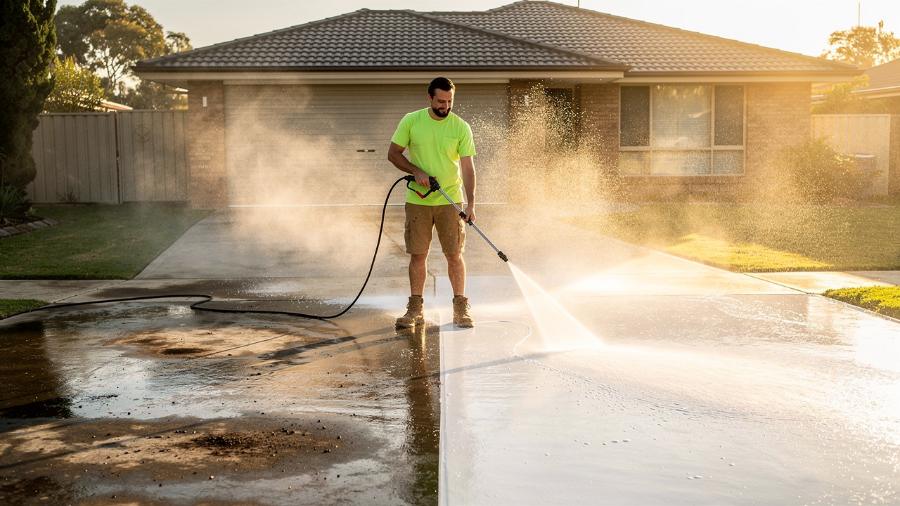 Transform Your Driveway<br class="hidden md:block">With Expert Pressure Cleaning